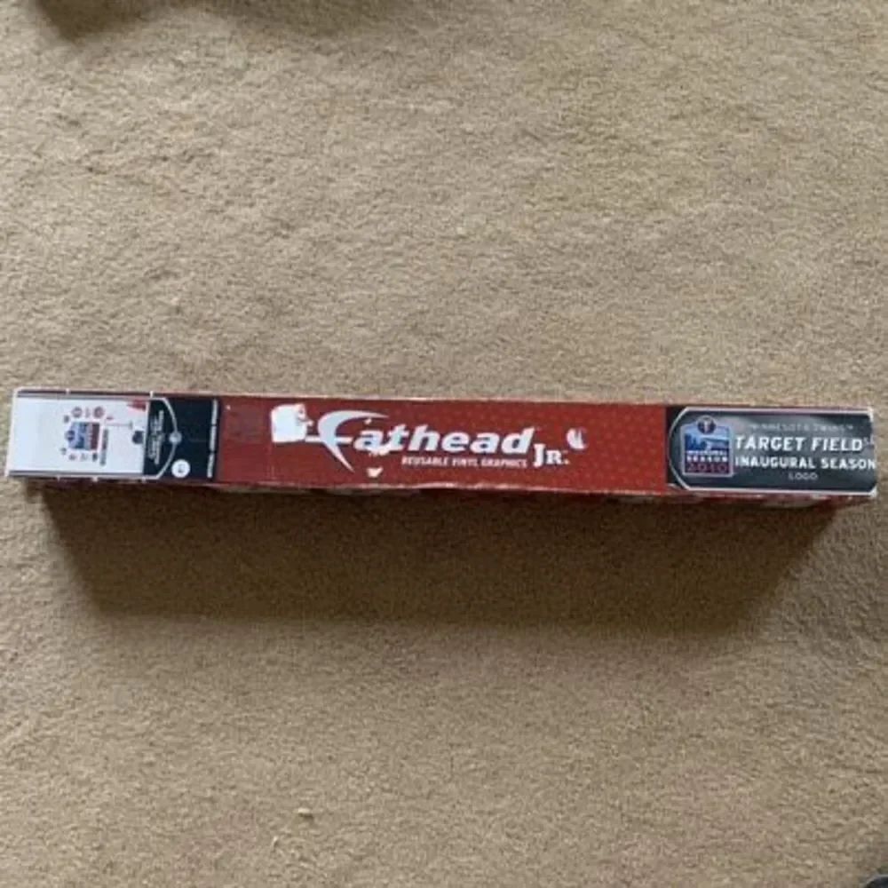 Minnesota Twins Target Field Inaugural Season Logo Fathead Jr. *New-Open Box*